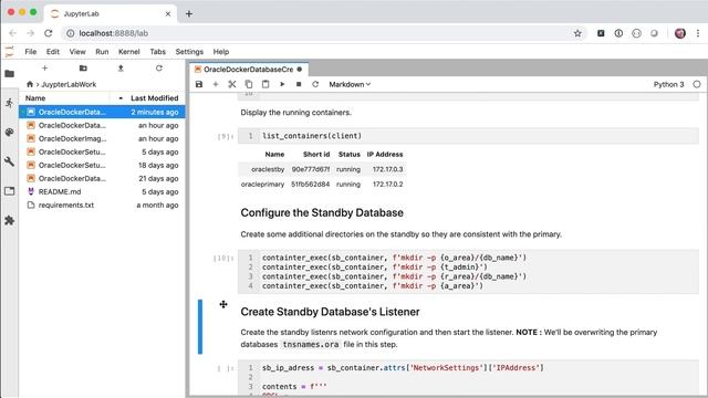 Creating an Oracle Database Container with Docker Part 3 смотреть онлайн