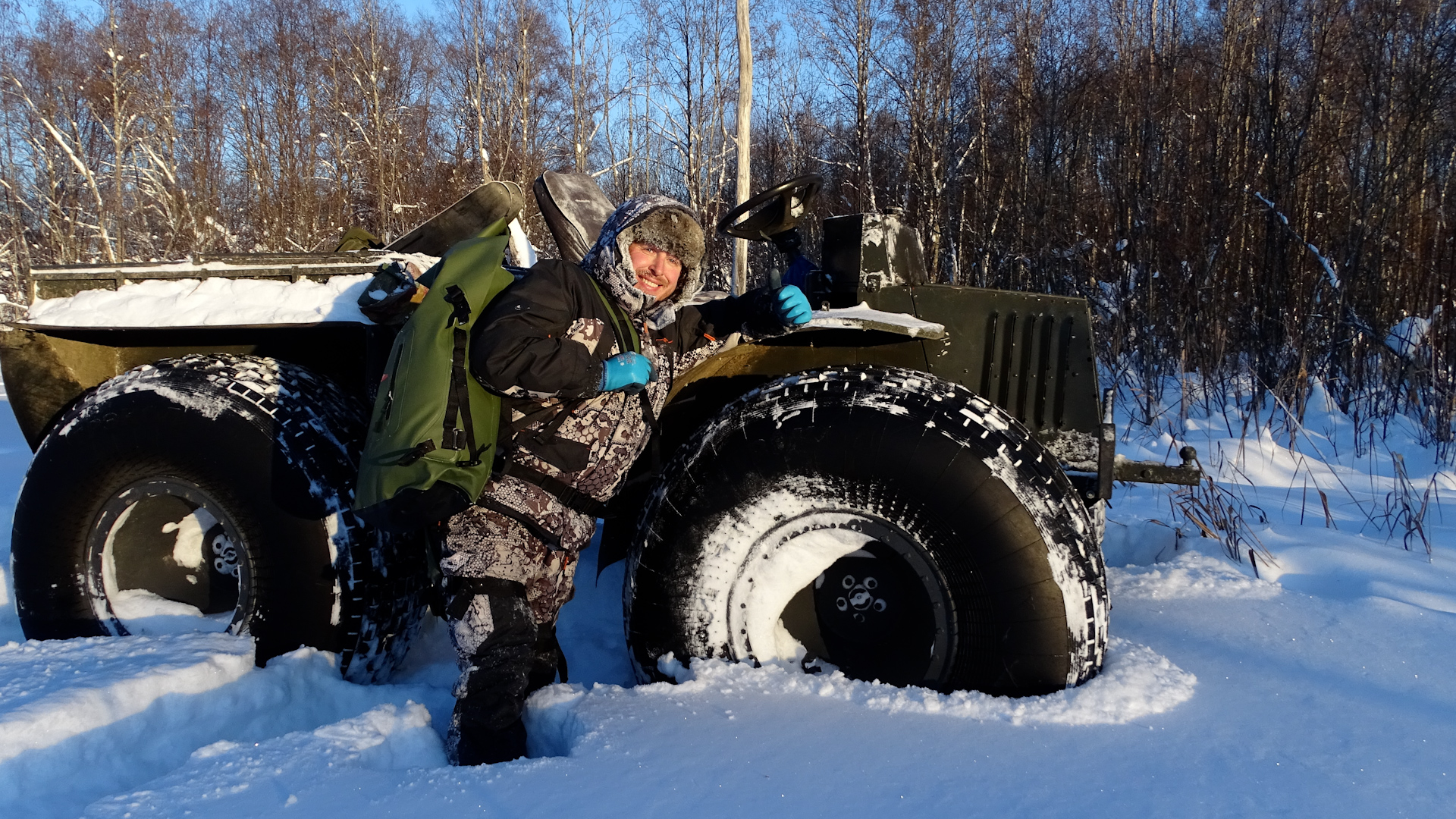 Охота на бобра #26.3 \ Проверка капканов в мороз смотреть онлайн