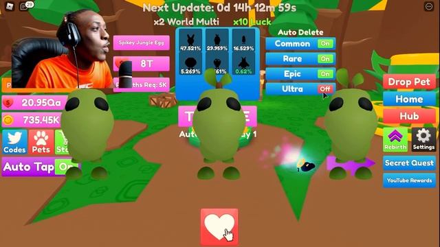 ?THE MOST OP PET IN GAME BUT ITS SHINY - ADOPTION SIMULATOR смотреть онлайн