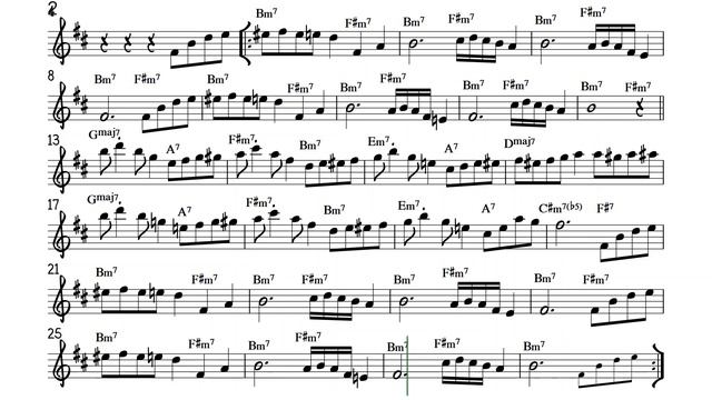 Take Five EASIER Version Alto Sax Sheet Music Backing Track Play Along Partitura смотреть онлайн