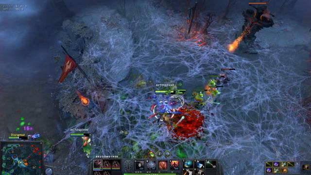Dota2 Broodmother и орава паучков смотреть онлайн