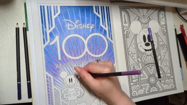 MICKEY & MINNIE Sophie Colours Disney 100 Years of Wonder by Studio Books