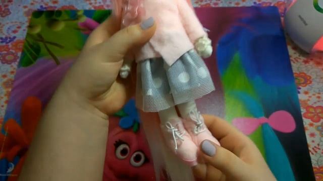 Новая кукла! Обзор на куклу тильду! Видео для детей / крутое видео! Смотреть всем! смотреть онлайн