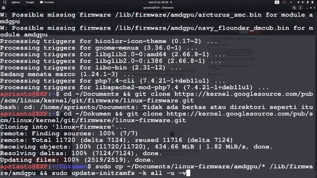Cara Memperbaiki Firmware Missing AMD GPU Linux Debian смотреть онлайн