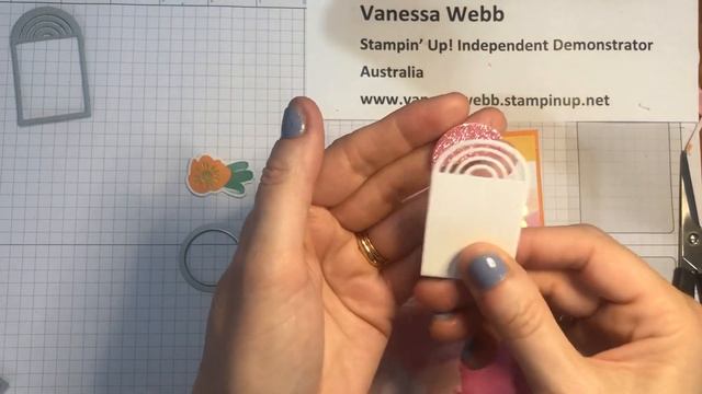 Introducing the NEW Abstract Beauty DSP and Brilliant Rainbows Dies - Vanessa Webb Stampin’ Up! смотреть онлайн
