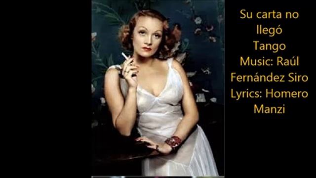 FRANCISCO CANARO - CARLOS ROLDÁN - SU CARTA NO LLEGO - TANGO смотреть онлайн