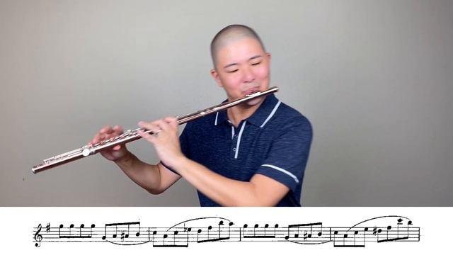 Flute Etude Op. 41 No. 4: ALLEGRO ANIMATO by Joachim Andersen [Melodious/Progressive Studies, p.36] смотреть онлайн