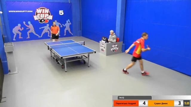 Перетятько Андрей 3-0 Сушко Денис Зал 5 WIN CUP турнир юг-1 Эфир прямой 07.02.2020 смотреть онлайн