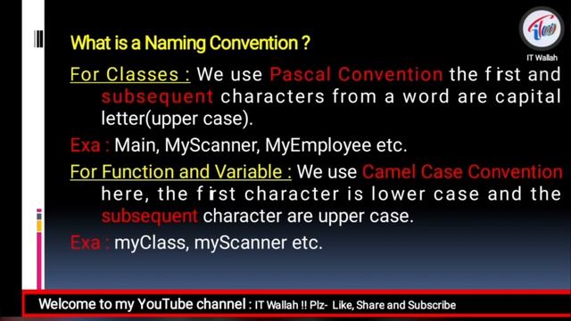 What is a Variables, Naming Convention and Java Tokens in hindi || वैरिएबल क्या है और जावा टोकन смотреть онлайн