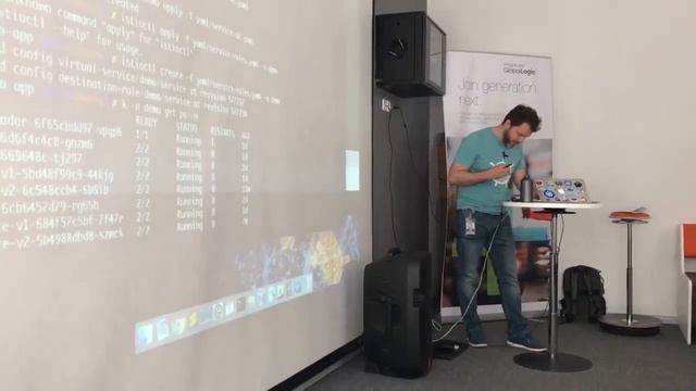 Голосовое управление service mesh Istio на Kubernetes используя голосовые команды Google Assistance смотреть онлайн