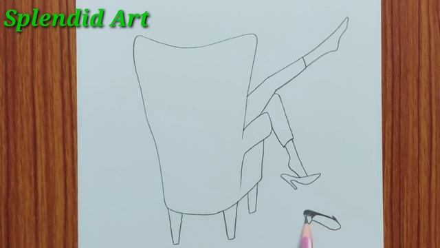 How to Draw a Happy Girl | New drawing 2022 | @SPLENDIDART смотреть онлайн