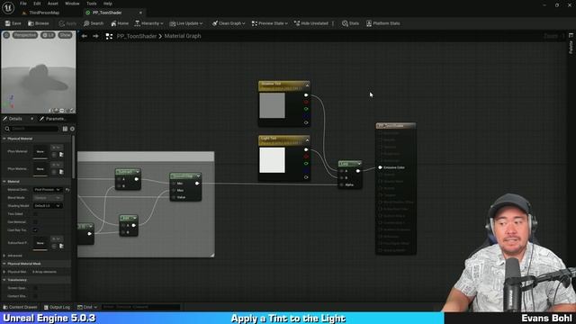 How to Make a Toon Shader in UE5 смотреть онлайн