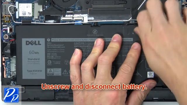 Dell Latitude 5289 (P29S001) Heatsink How-To Video Tutorial смотреть онлайн