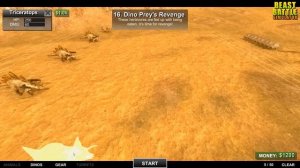 СТРАШНЫЙ ДИНОЗАВР - Игра Beast Battle Simulator #7 Битва животных. Мир юрского периода динозавр рек