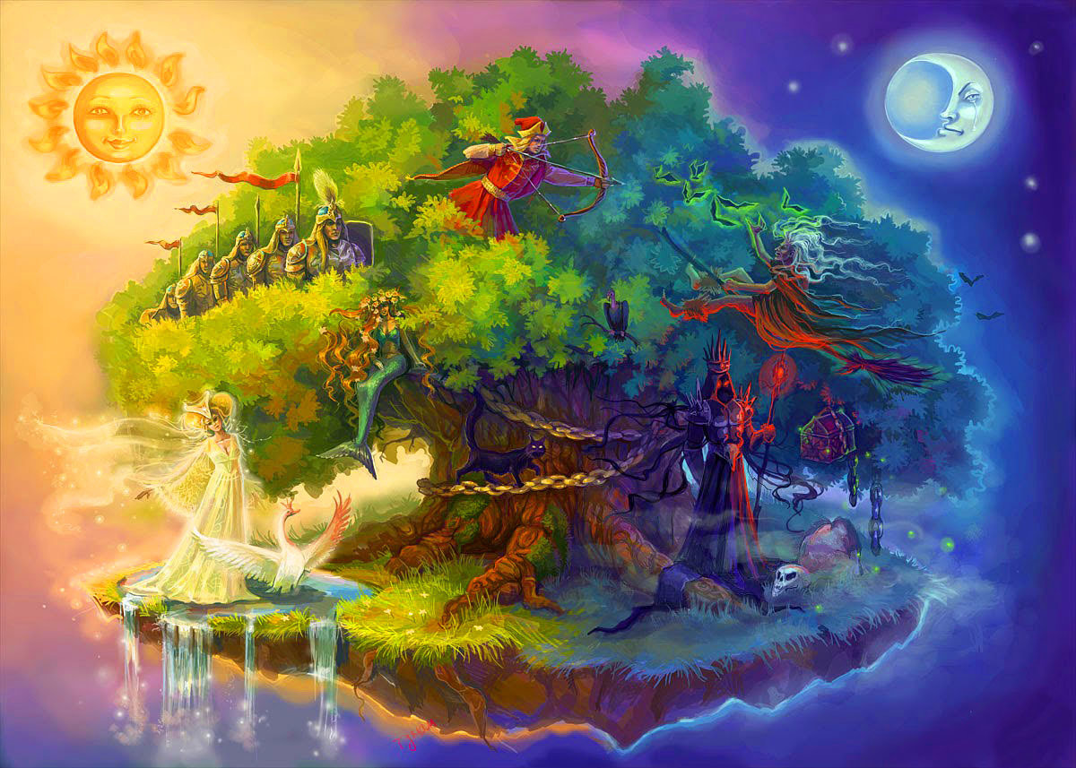 У лукоморья дуб зелёный. Сказка о Царе Салтане А.С.Пушкин Аудио сказка. смотреть онлайн