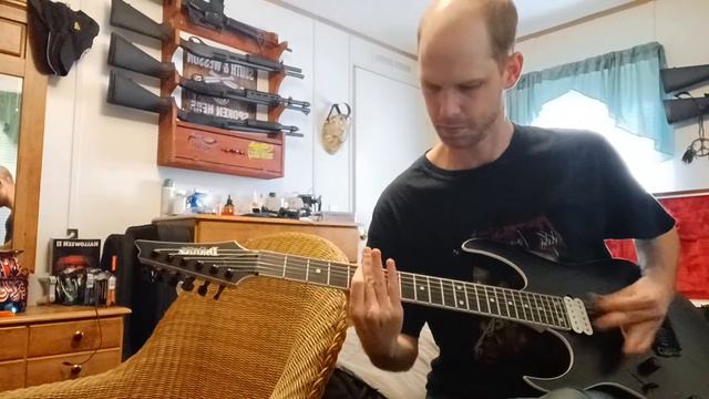just jamming on the Ibanez RGR652AHBF-WK смотреть онлайн