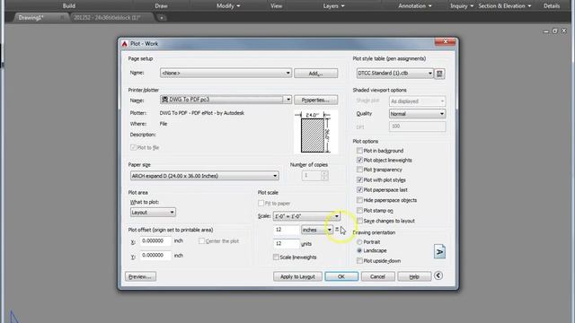 Tutorial - DWG to PDF смотреть онлайн
