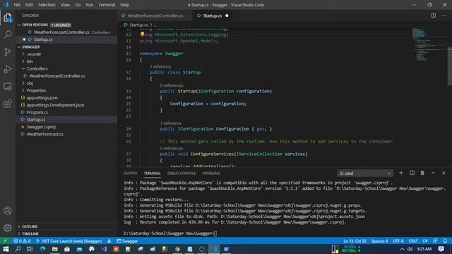 Tutorial for Swagger API Documentation in .Net Core 3.1 смотреть онлайн