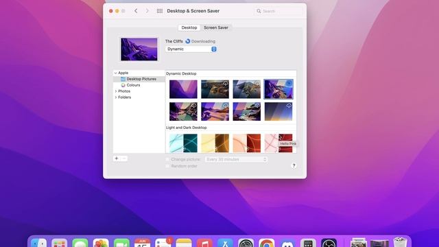 How To Change Wallpaper / Background On macOS - Mac Tutorial смотреть онлайн
