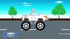 Собираем кролик монстр трак  Мультики про машинки