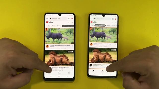 Samsung Galaxy A22 vs Samsung Galaxy A41 смотреть онлайн