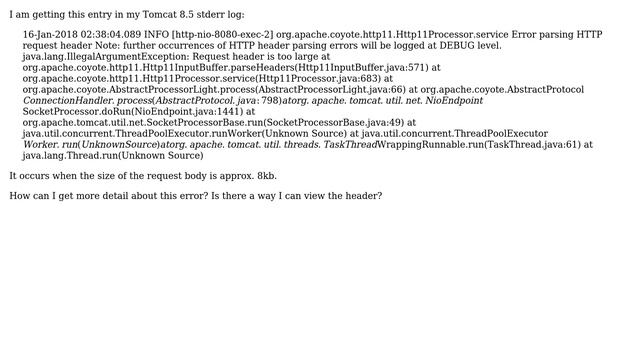 Request header is too large смотреть онлайн