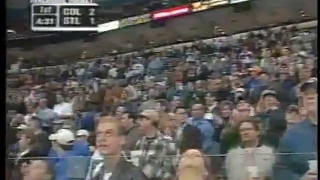 Alexei Gusarov gets an assist vs Avalanche (2001) смотреть онлайн