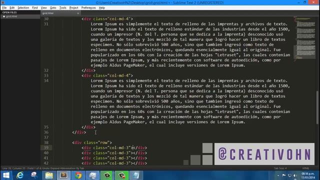 Bootstrap 3.1 - 3.2: Sistema de Grids (Columnas) смотреть онлайн
