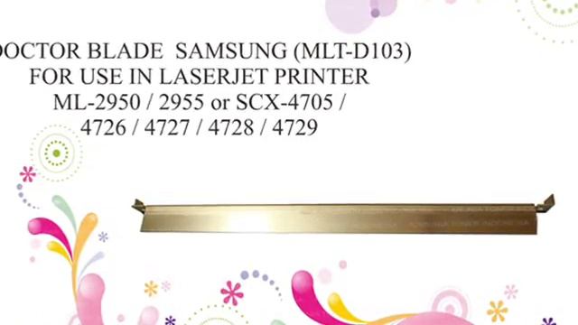 Sparepart Laserjet Printer MLT-D103 смотреть онлайн