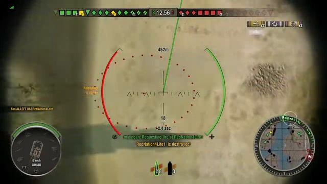 World of Tanks: Power Play Clip 01 - French Artillery Renault FT 75 BS смотреть онлайн