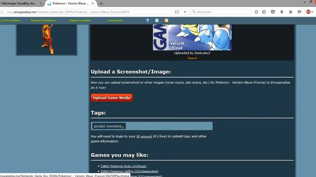 COMMENT INSTALLER DES JEUX DE GAMEBOY SUR PC !