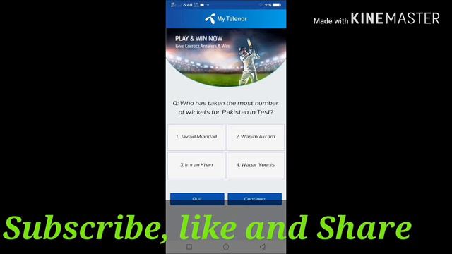 Play and win 300 MB up to 2 GB on My Telenor Apps dated 28.03.2019. смотреть онлайн