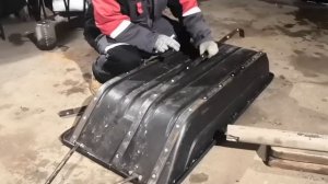 Лайфхак! Лыжи для саней мотобуксировщика!