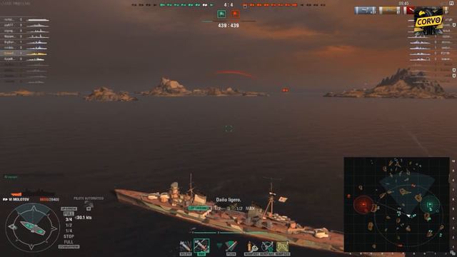 WORLD OF WARSHIPS ESPAÑOL | CRUCERO MOLOTOV смотреть онлайн