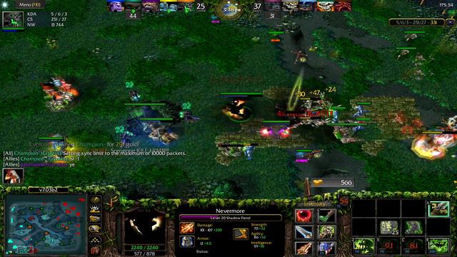 DotA 1 - IDGS#4 Furion, Shadow Fiend, Necrolyte Gameplay смотреть онлайн