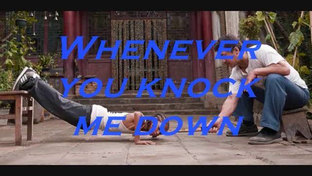 Justin bieber Ft. jaden smith, Never say never W/ Lyrics , "the karate kid" смотреть онлайн