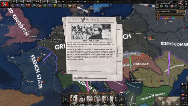 The Fuhrers Failing Health || Ep.3 - Thousand Week Reich Germany HOI4 Lets Play смотреть онлайн