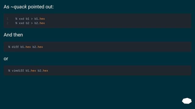 How do I compare binary files in Linux? смотреть онлайн