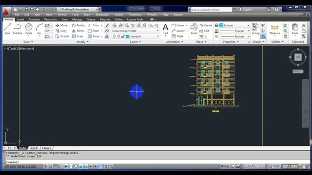 layout in AutoCAD اخراج اللوحات النهائي في الاوتوكاد باستخدام смотреть онлайн