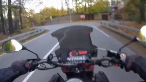 Shineray Fireguard Trail 250 - спокойная осенняя поездка с Akrapovic