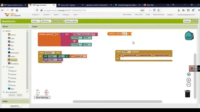 Creating Android App - With Lyrics Finder JSON API - Part 2 / 2 смотреть онлайн