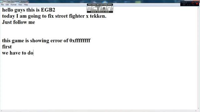 EGB2 0xfffffff error street fighterXtekken смотреть онлайн