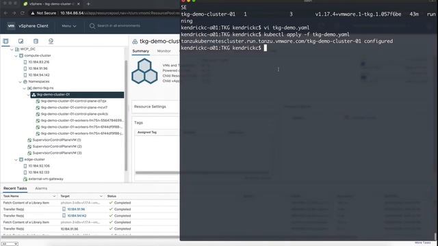 Simply Scaling a Tanzu Kubernetes Cluster with the TKG Service for vSphere смотреть онлайн