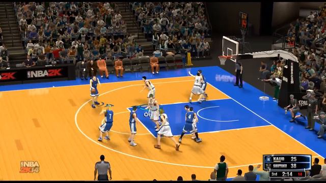 Kuroko No Basket NBA 2K14 Mod - Full Gameplay