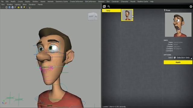 Studio Library: How to export and import a pose смотреть онлайн