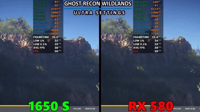 GTX 1650 SUPER VS RX 580 смотреть онлайн