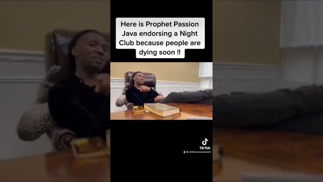 Prophet Passion Java telling people they will die soon смотреть онлайн