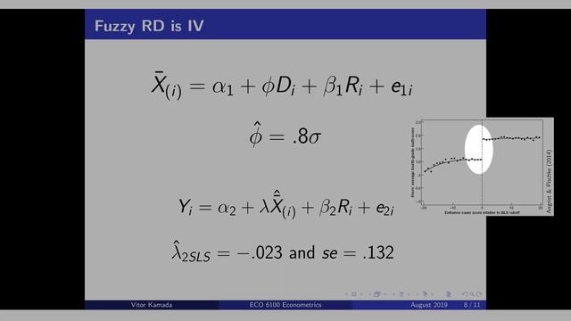 13.8) Fuzzy RD vs Naive OLS смотреть онлайн