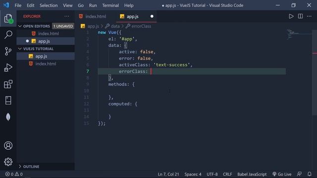 តោះរៀន Vue JS 2 សម្រាប់អ្នកចាប់ផ្តើមដំបូង #10 - Class & Style смотреть онлайн