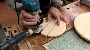 Как сделать вращающийся поднос из дерева